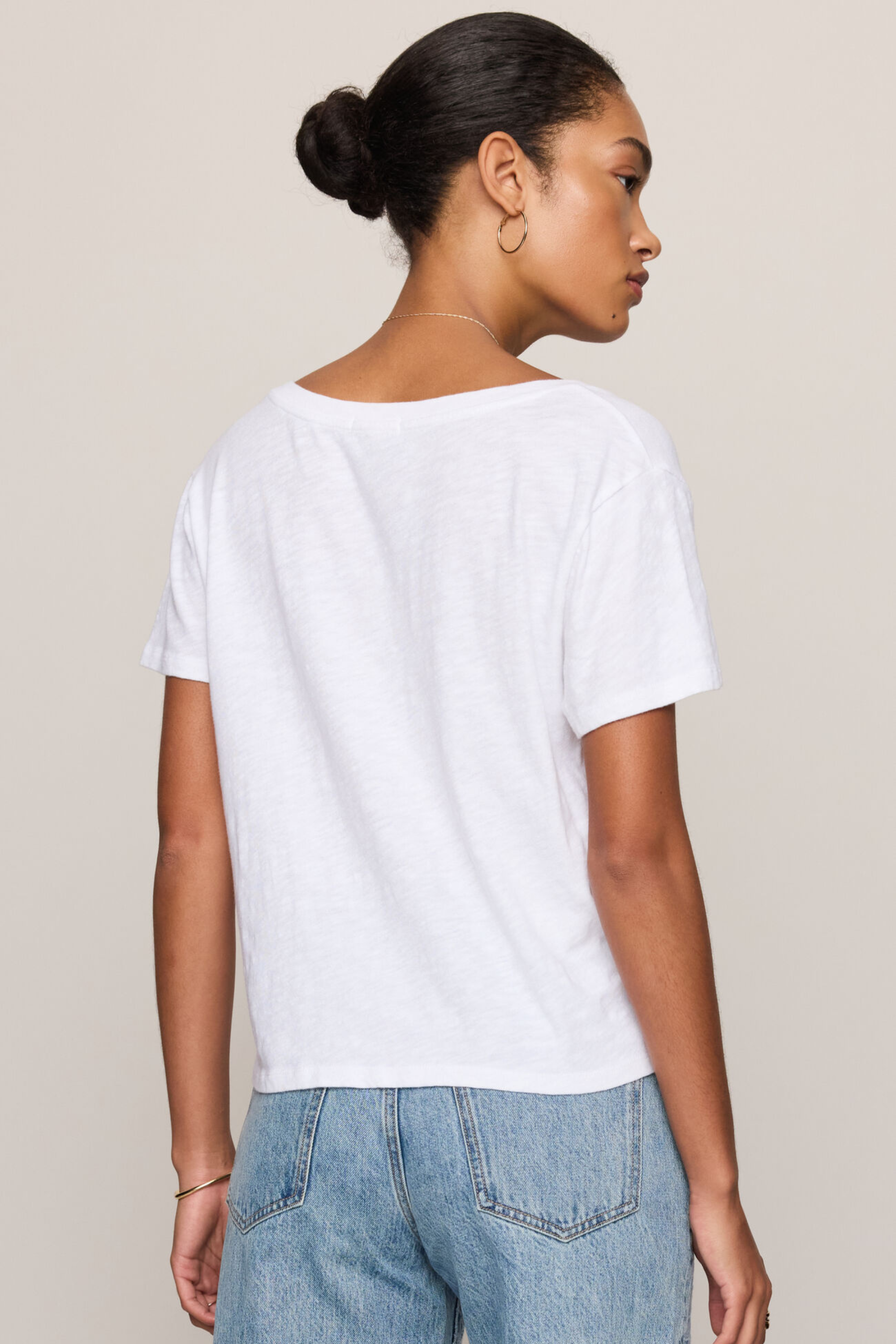 Nomad V-Neck Tee-Short Sleeves-Vixen Collection, Day Spa and Women's Boutique Located in Seattle, Washington