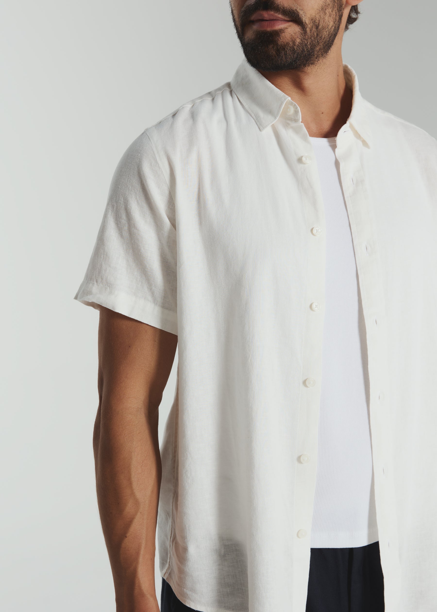 Oasis Short Sleeve Shirt-Men's Tops-Vixen Collection, Day Spa and Women's Boutique Located in Seattle, Washington