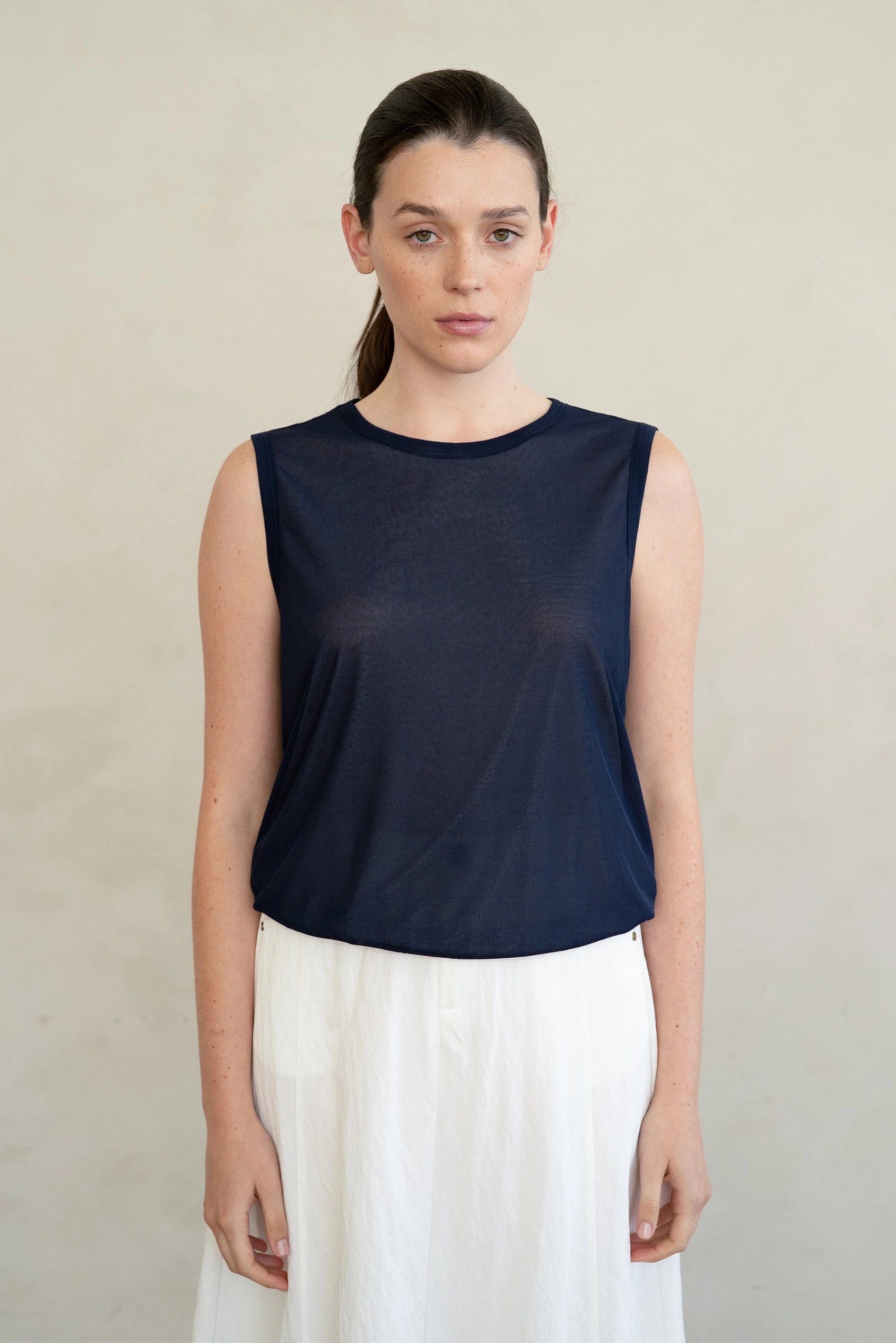 Off-Duty Mesh Tank-Tank Tops-Vixen Collection, Day Spa and Women's Boutique Located in Seattle, Washington