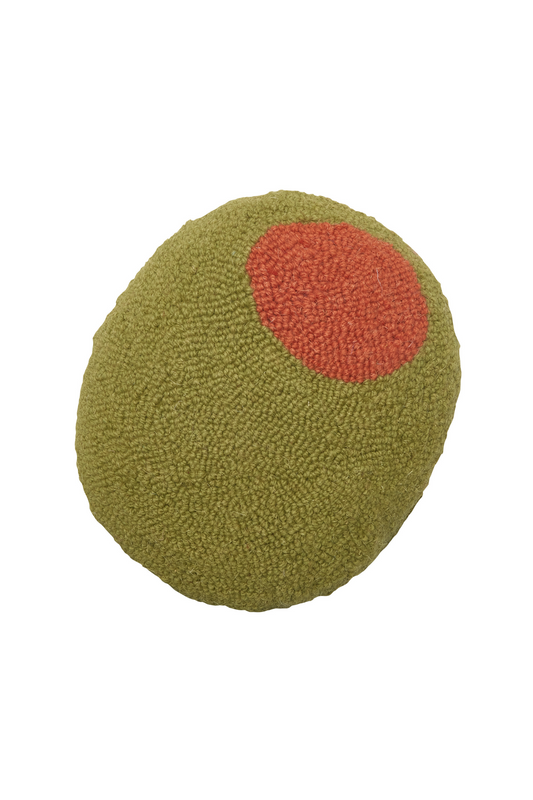 Olive Shaped Hook Pillow-Pillows-Vixen Collection, Day Spa and Women's Boutique Located in Seattle, Washington