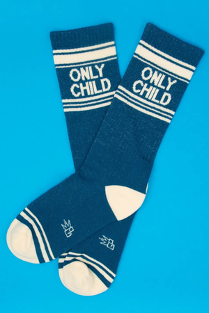 Only Child Gym Crew Socks-socks-Vixen Collection, Day Spa and Women's Boutique Located in Seattle, Washington