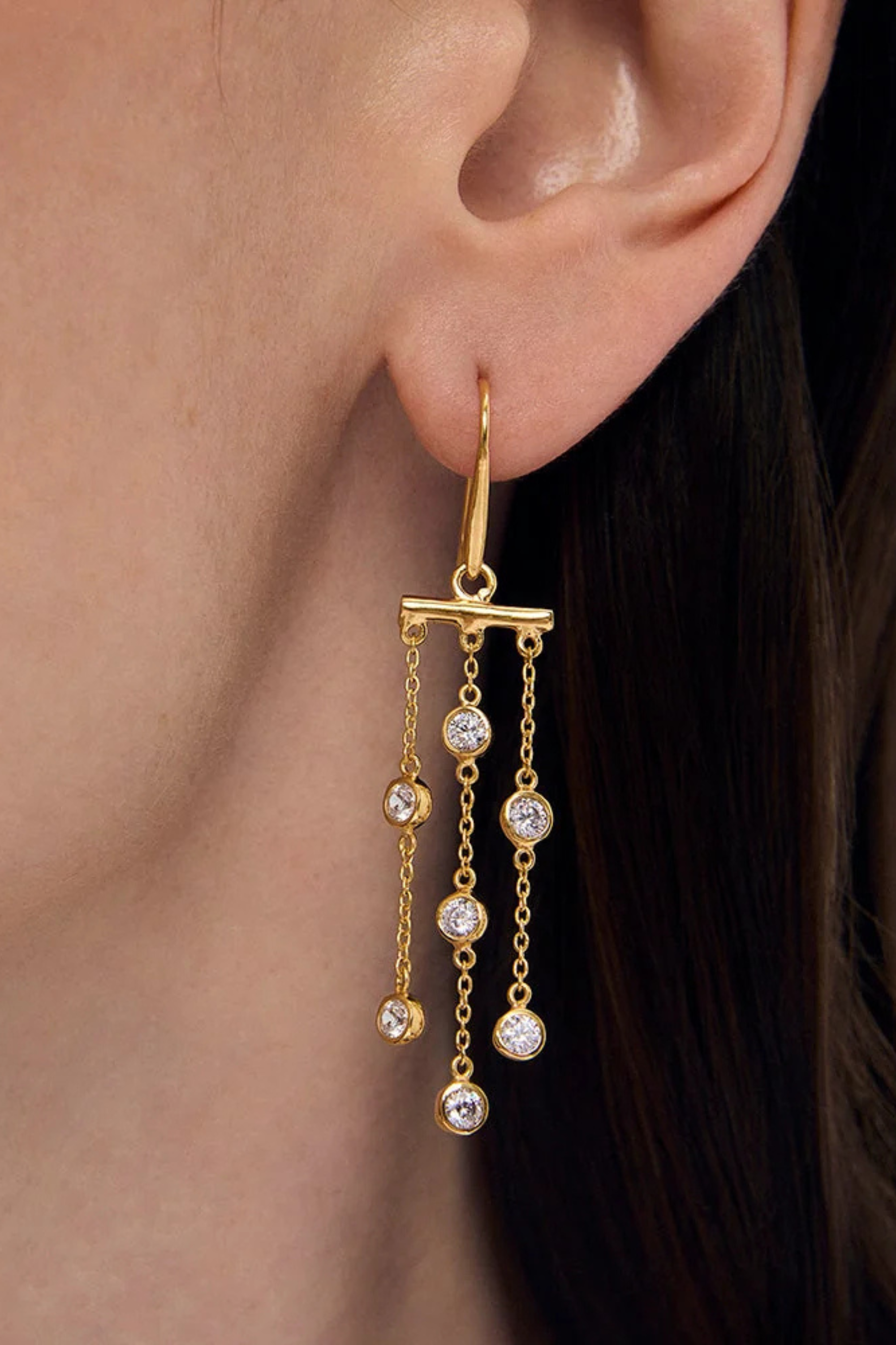Orsay Droplet Earrings-Earrings-Vixen Collection, Day Spa and Women's Boutique Located in Seattle, Washington