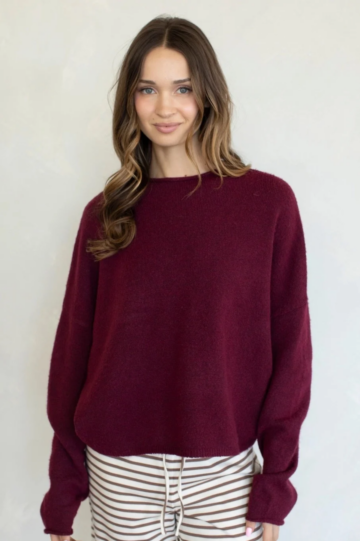 Perfect Piper Pullover-Tops-Vixen Collection, Day Spa and Women's Boutique Located in Seattle, Washington