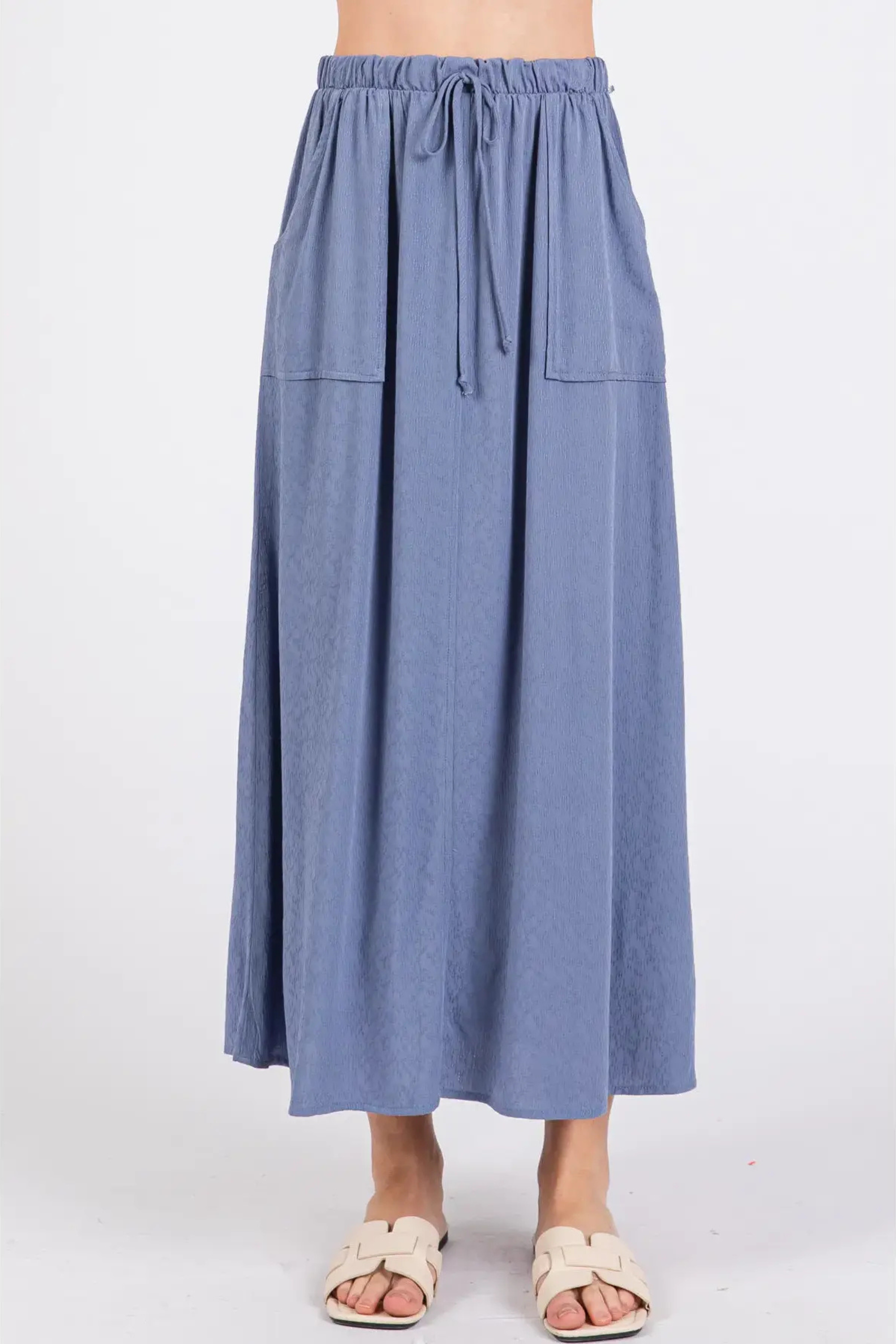Periwinkle Paradise Skirt-Skirts-Vixen Collection, Day Spa and Women's Boutique Located in Seattle, Washington