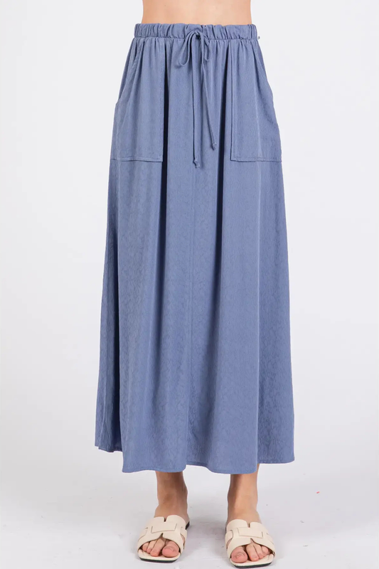 Periwinkle Paradise Skirt-Skirts-Vixen Collection, Day Spa and Women's Boutique Located in Seattle, Washington
