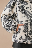Playing in Paisley Sherpa-Jackets-Vixen Collection, Day Spa and Women's Boutique Located in Seattle, Washington