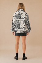 Playing in Paisley Sherpa-Jackets-Vixen Collection, Day Spa and Women's Boutique Located in Seattle, Washington