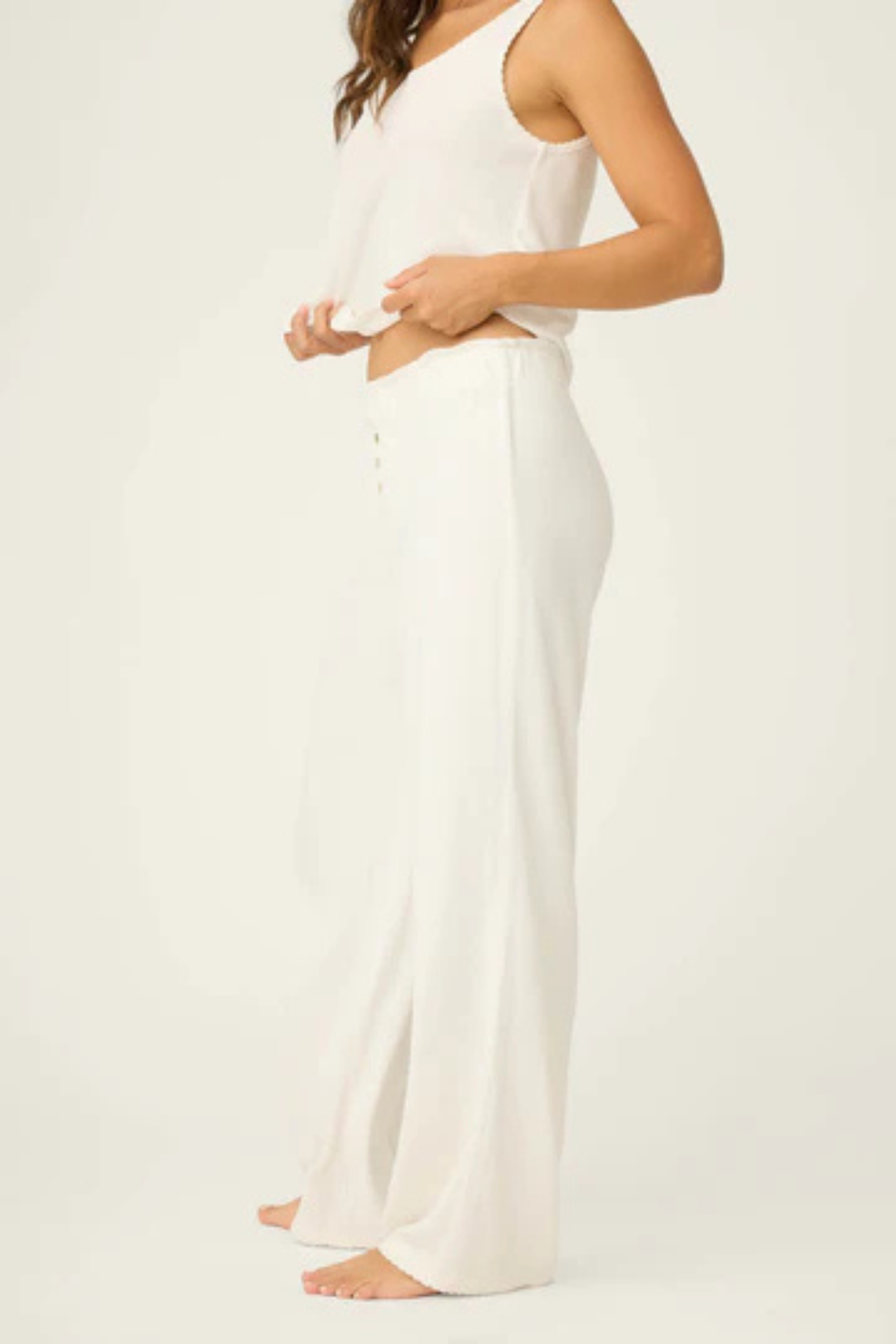 Pointelle Essentials Pant-Loungewear Bottoms-Vixen Collection, Day Spa and Women's Boutique Located in Seattle, Washington