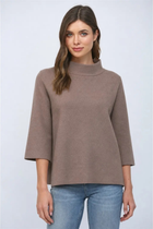 Powder Bell Sleeve Top-Tops-Vixen Collection, Day Spa and Women's Boutique Located in Seattle, Washington