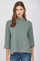 Powder Bell Sleeve Top-Tops-Vixen Collection, Day Spa and Women's Boutique Located in Seattle, Washington