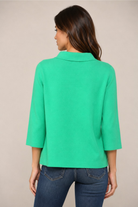 Powder Bell Sleeve Top-Tops-Vixen Collection, Day Spa and Women's Boutique Located in Seattle, Washington