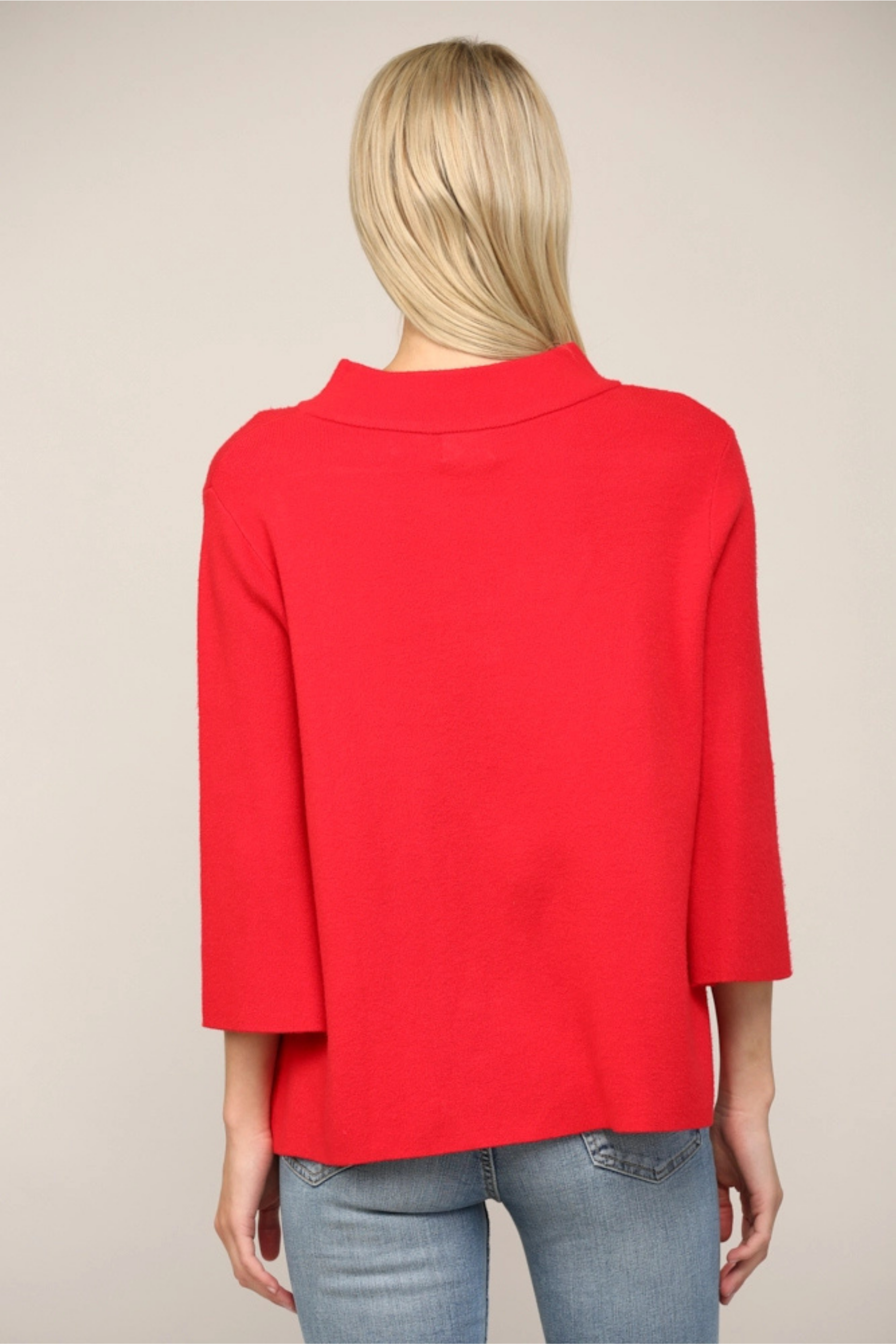Powder Bell Sleeve Top-Tops-Vixen Collection, Day Spa and Women's Boutique Located in Seattle, Washington