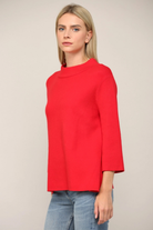 Powder Bell Sleeve Top-Tops-Vixen Collection, Day Spa and Women's Boutique Located in Seattle, Washington