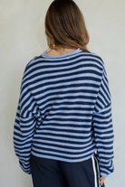 Pretty Piper Striped Cardigan-Sweaters-Vixen Collection, Day Spa and Women's Boutique Located in Seattle, Washington