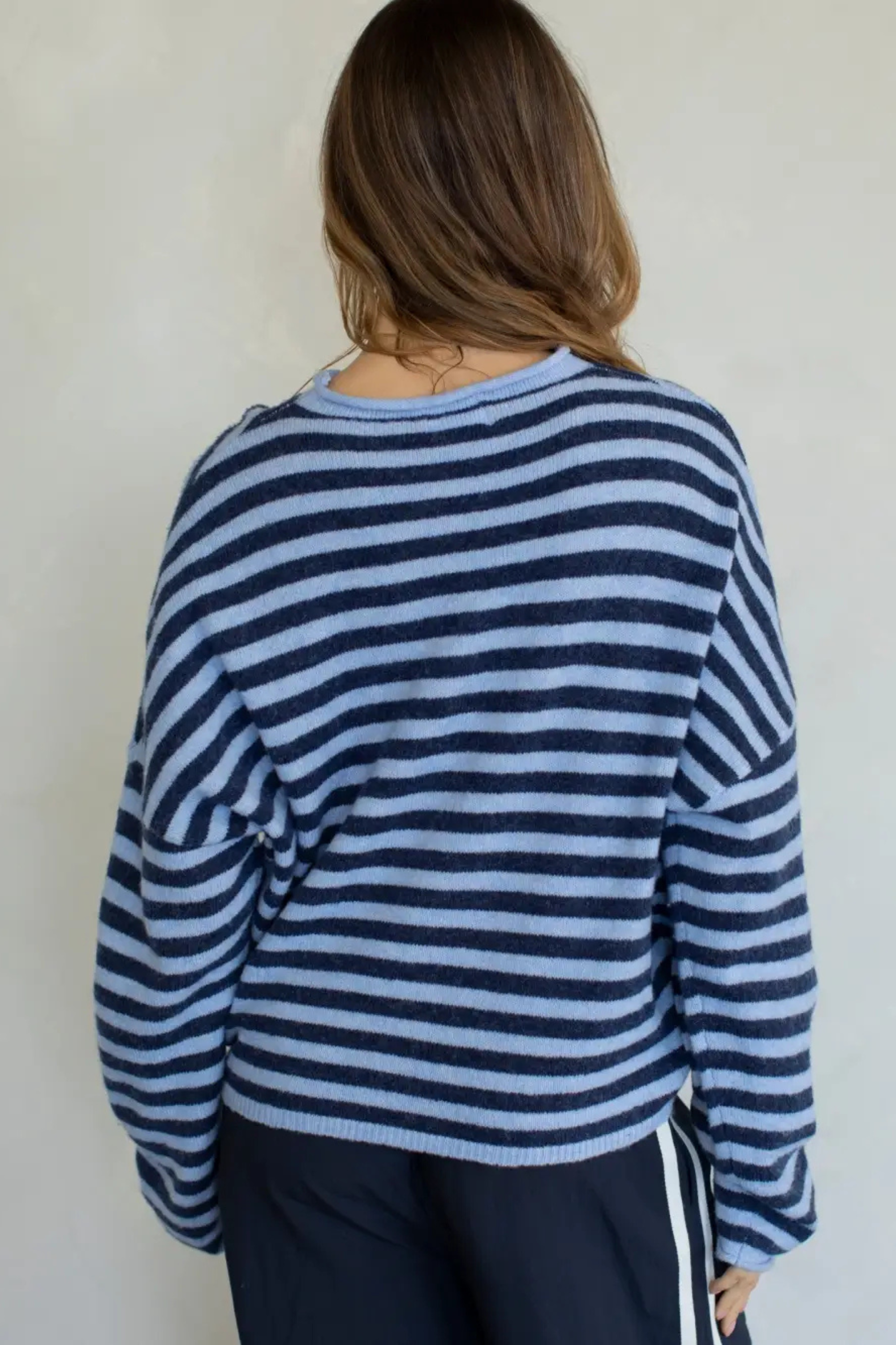 Pretty Piper Striped Cardigan-Sweaters-Vixen Collection, Day Spa and Women's Boutique Located in Seattle, Washington