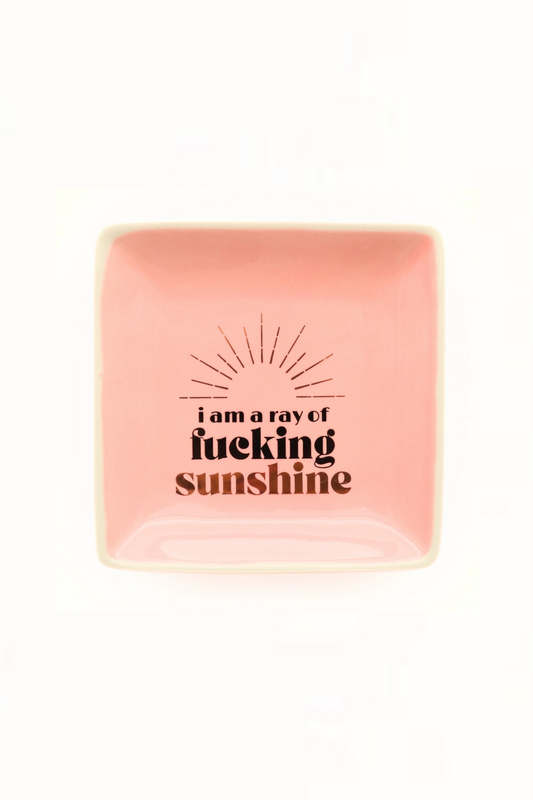 Properly Improper Trinket Tray-Home Decor-Vixen Collection, Day Spa and Women's Boutique Located in Seattle, Washington