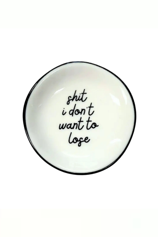 Properly Improper Trinket Tray-Home Decor-Vixen Collection, Day Spa and Women's Boutique Located in Seattle, Washington