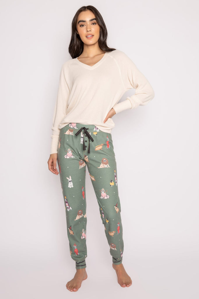 My Boo PJ Pants-Loungewear Bottoms-Vixen Collection, Day Spa and Women's Boutique Located in Seattle, Washington