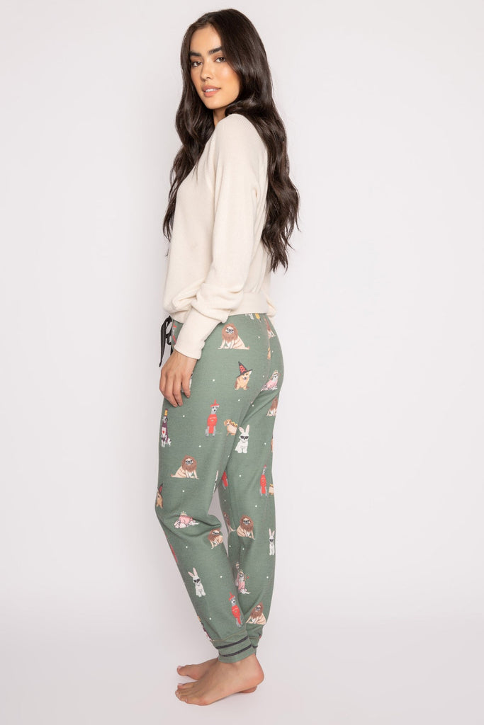 My Boo PJ Pants-Loungewear Bottoms-Vixen Collection, Day Spa and Women's Boutique Located in Seattle, Washington