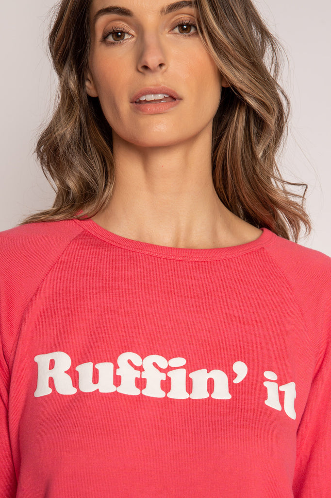 Ruffin It Top-Loungewear Tops-Vixen Collection, Day Spa and Women's Boutique Located in Seattle, Washington