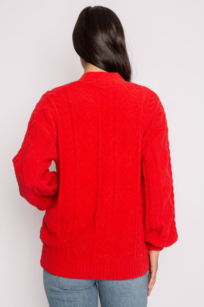 Scarlet Letter Cardigan-Cardigans-Vixen Collection, Day Spa and Women's Boutique Located in Seattle, Washington