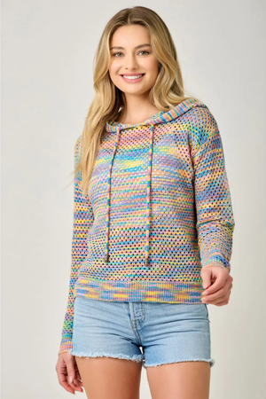 Rainbow Road Sweater-Long Sleeves-Vixen Collection, Day Spa and Women's Boutique Located in Seattle, Washington