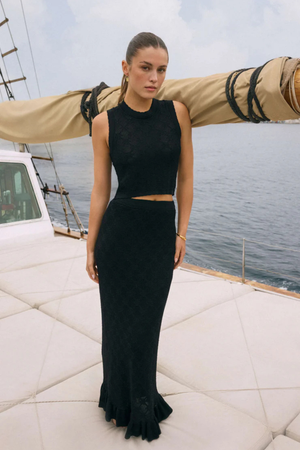 Ramona Sweater Skirt-Skirts-Vixen Collection, Day Spa and Women's Boutique Located in Seattle, Washington