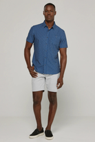 Roche Short Sleeve Shirt-Men's Tops-Vixen Collection, Day Spa and Women's Boutique Located in Seattle, Washington