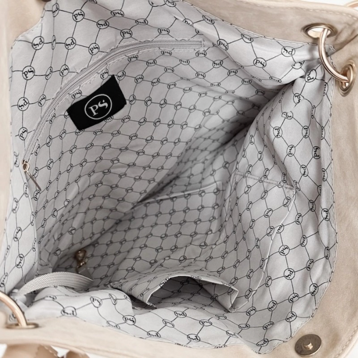 Rosalie Rivet Suede Hobo Bag-Bags + Wallets-Vixen Collection, Day Spa and Women's Boutique Located in Seattle, Washington