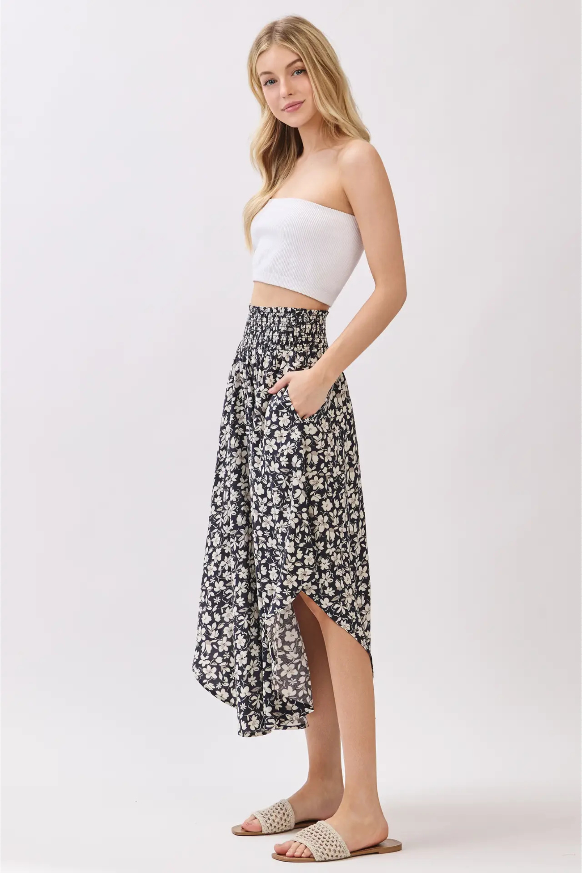 Salt & Petals Skirt-Skirts-Vixen Collection, Day Spa and Women's Boutique Located in Seattle, Washington