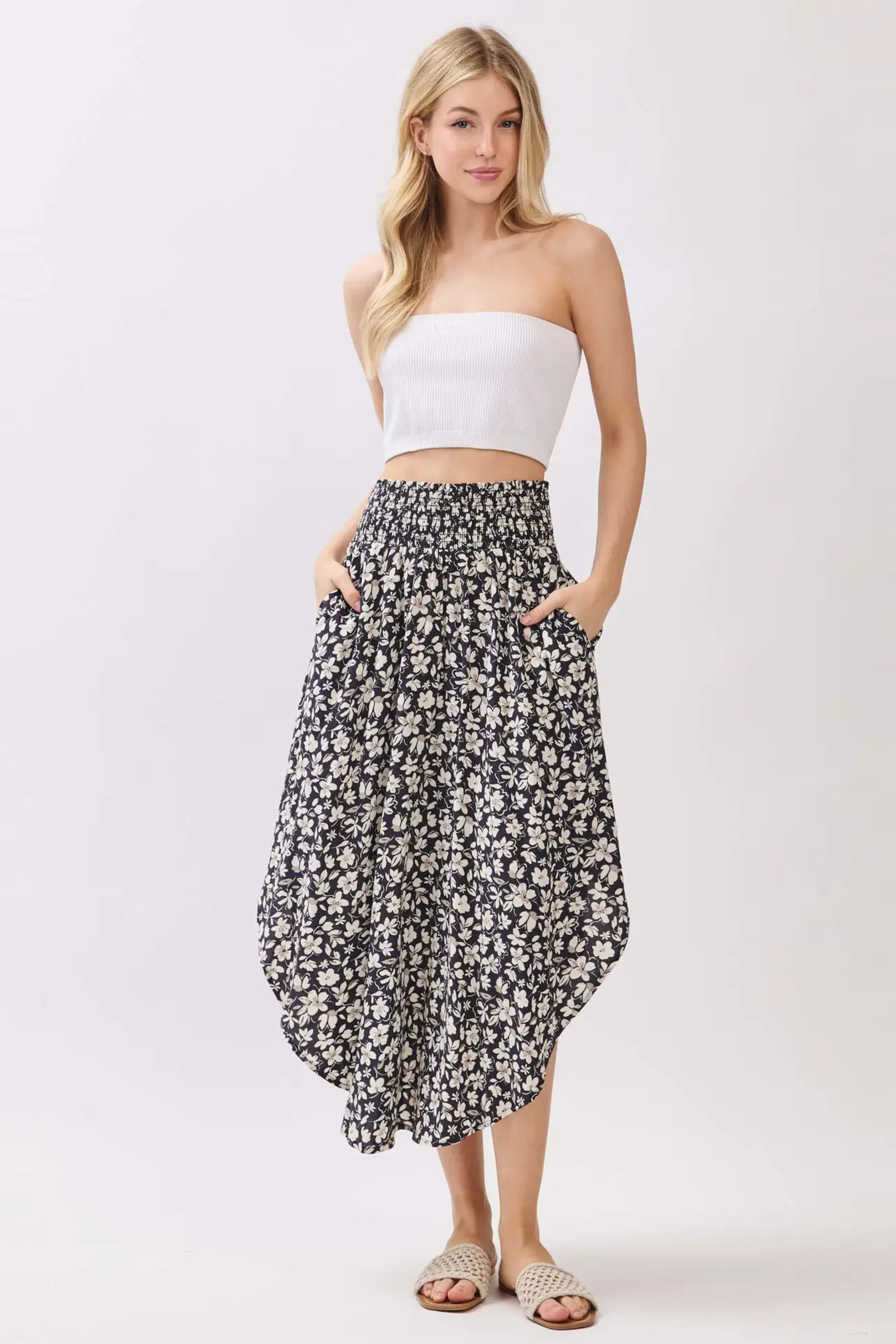 Salt & Petals Skirt-Skirts-Vixen Collection, Day Spa and Women's Boutique Located in Seattle, Washington