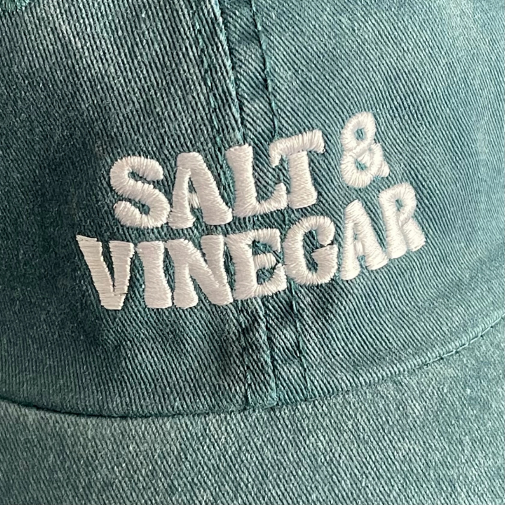 Salt & Vinegar Baseball Cap-Hats-Vixen Collection, Day Spa and Women's Boutique Located in Seattle, Washington