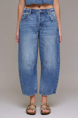 Hidden Sammie Barrel Jeans-Denim-Vixen Collection, Day Spa and Women's Boutique Located in Seattle, Washington