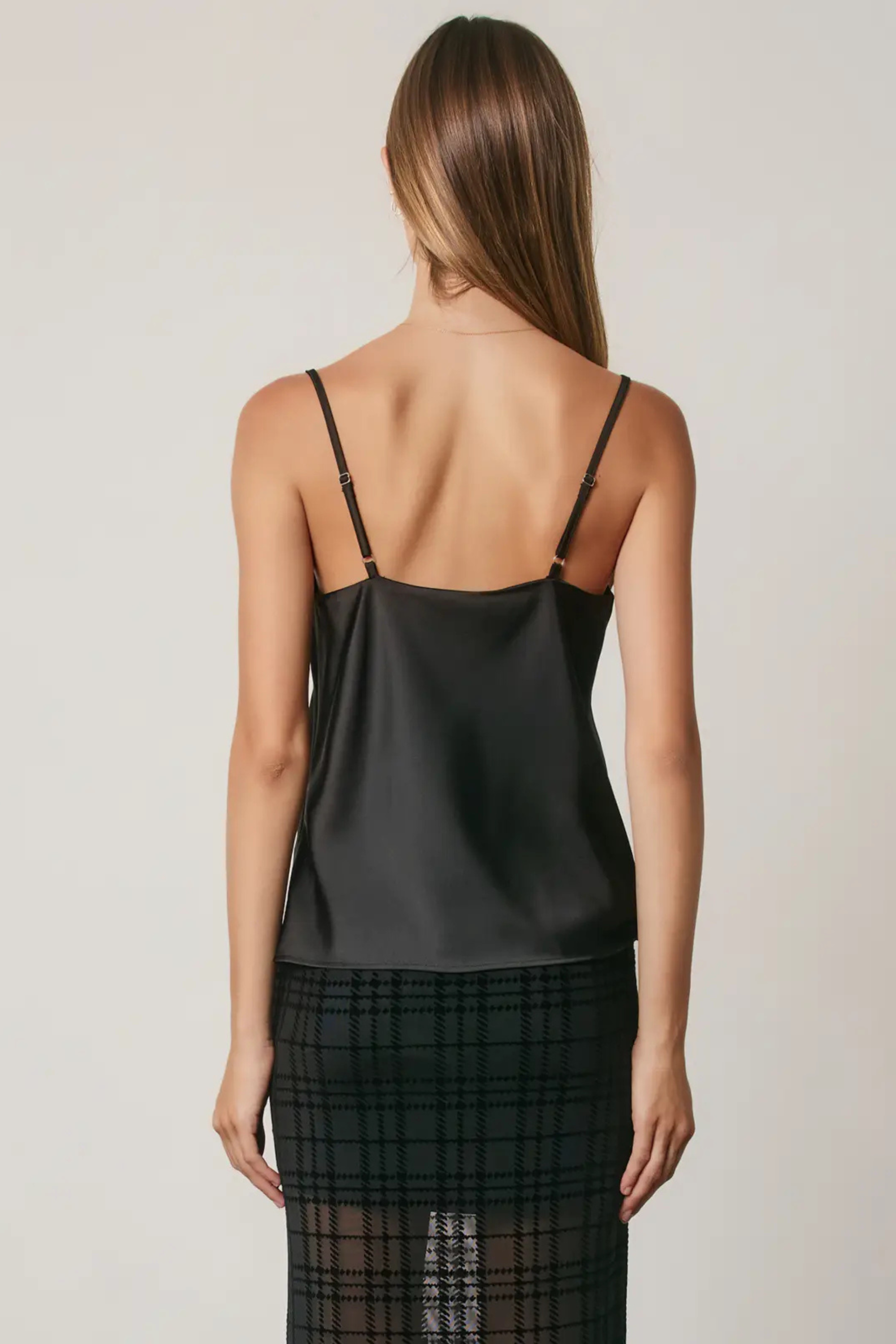 Satin Hour Sleeveless Top-Tops-Vixen Collection, Day Spa and Women's Boutique Located in Seattle, Washington