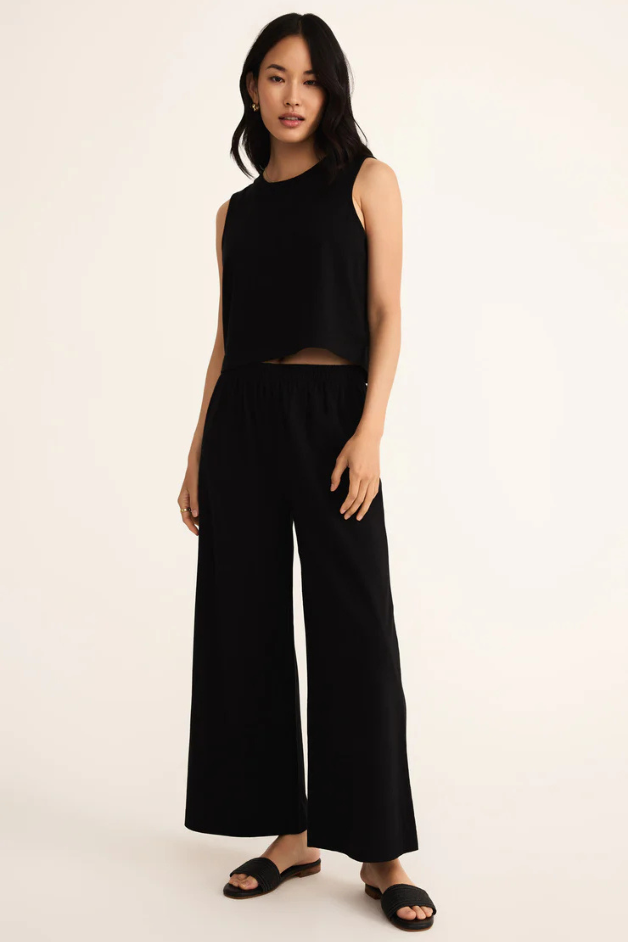 Scout Jersey Crop Flare Pant-Pants-Vixen Collection, Day Spa and Women's Boutique Located in Seattle, Washington