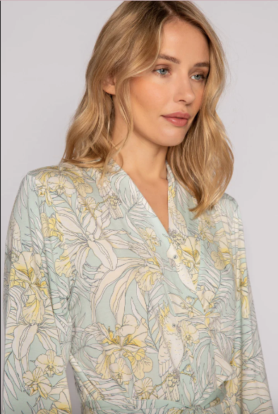 Nature Walk Robe-Loungewear Tops-Vixen Collection, Day Spa and Women's Boutique Located in Seattle, Washington