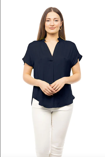 Mindy Top Naturals-Short Sleeves-Vixen Collection, Day Spa and Women's Boutique Located in Seattle, Washington