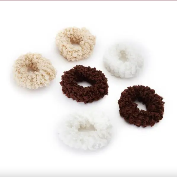 Organic Cotton Fluffy Ponies-Hair Accessories-Vixen Collection, Day Spa and Women's Boutique Located in Seattle, Washington