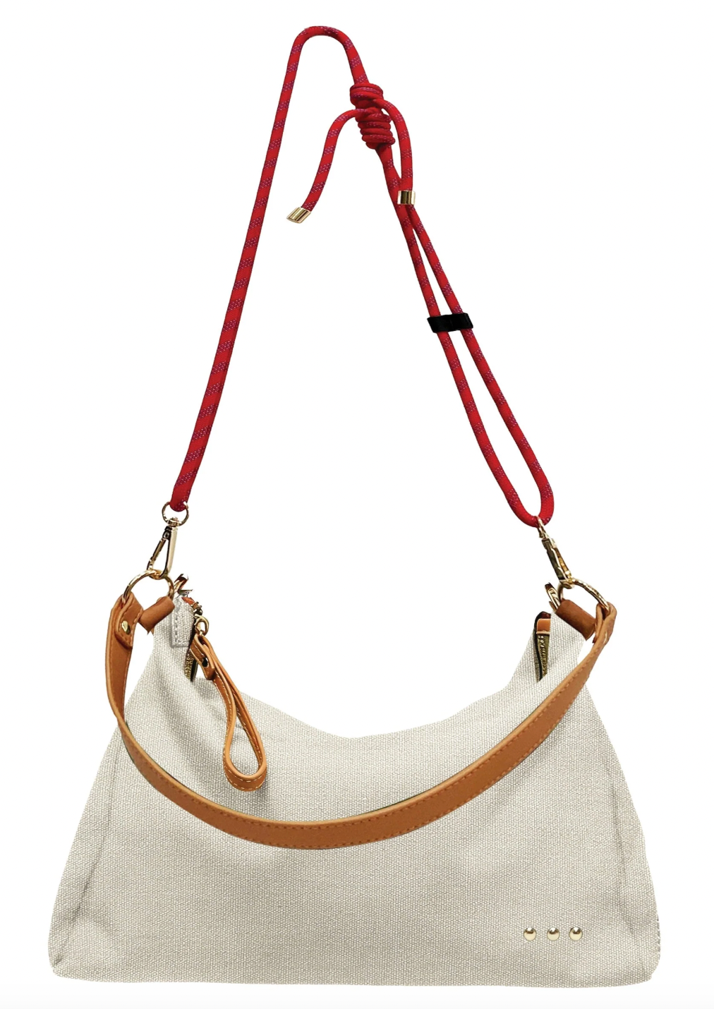 Cosette Canvas Shoulder Bag-Bags + Wallets-Vixen Collection, Day Spa and Women's Boutique Located in Seattle, Washington