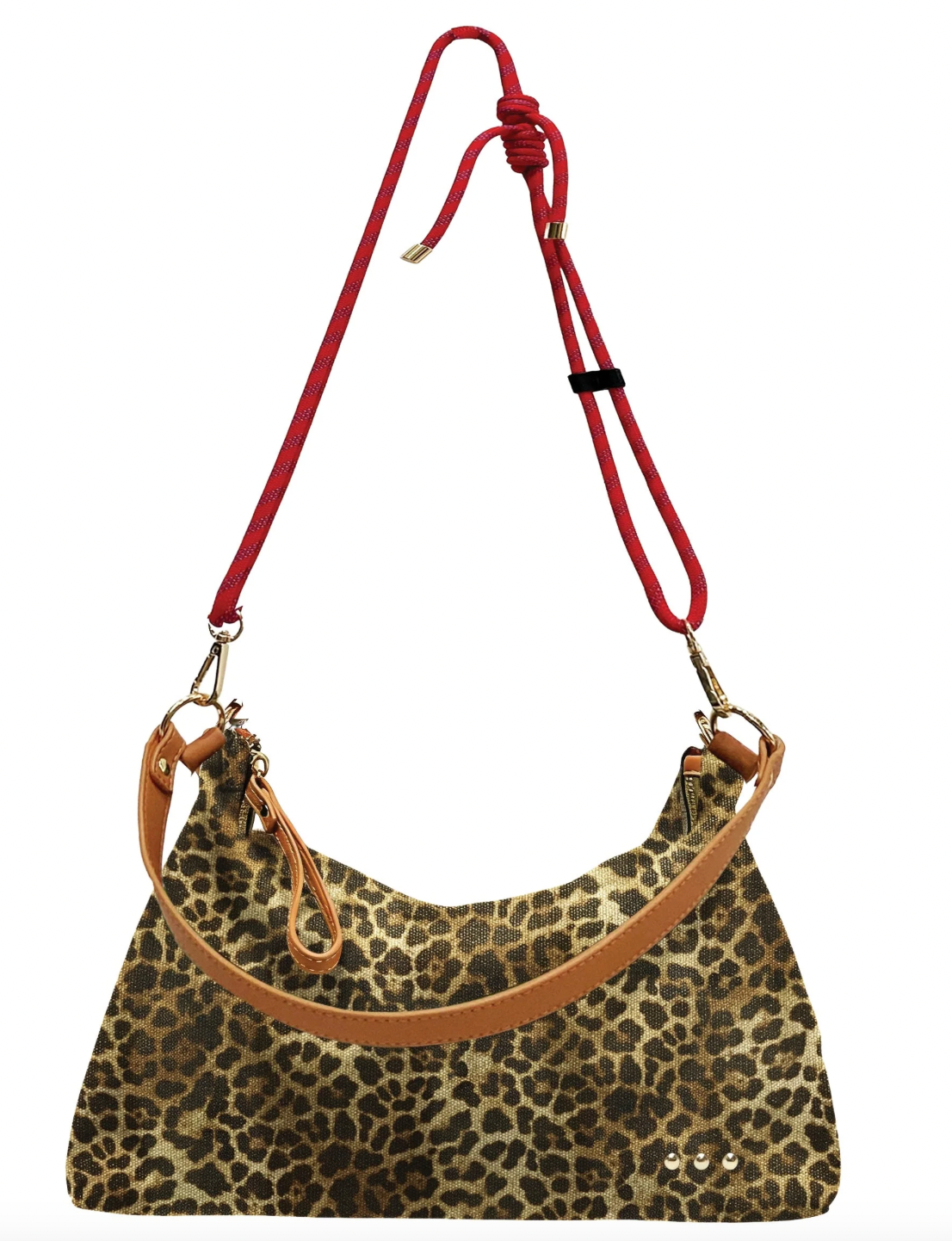 Cosette Canvas Shoulder Bag-Bags + Wallets-Vixen Collection, Day Spa and Women's Boutique Located in Seattle, Washington