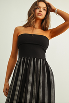 Seabreeze Bandeau Dress-Dresses-Vixen Collection, Day Spa and Women's Boutique Located in Seattle, Washington