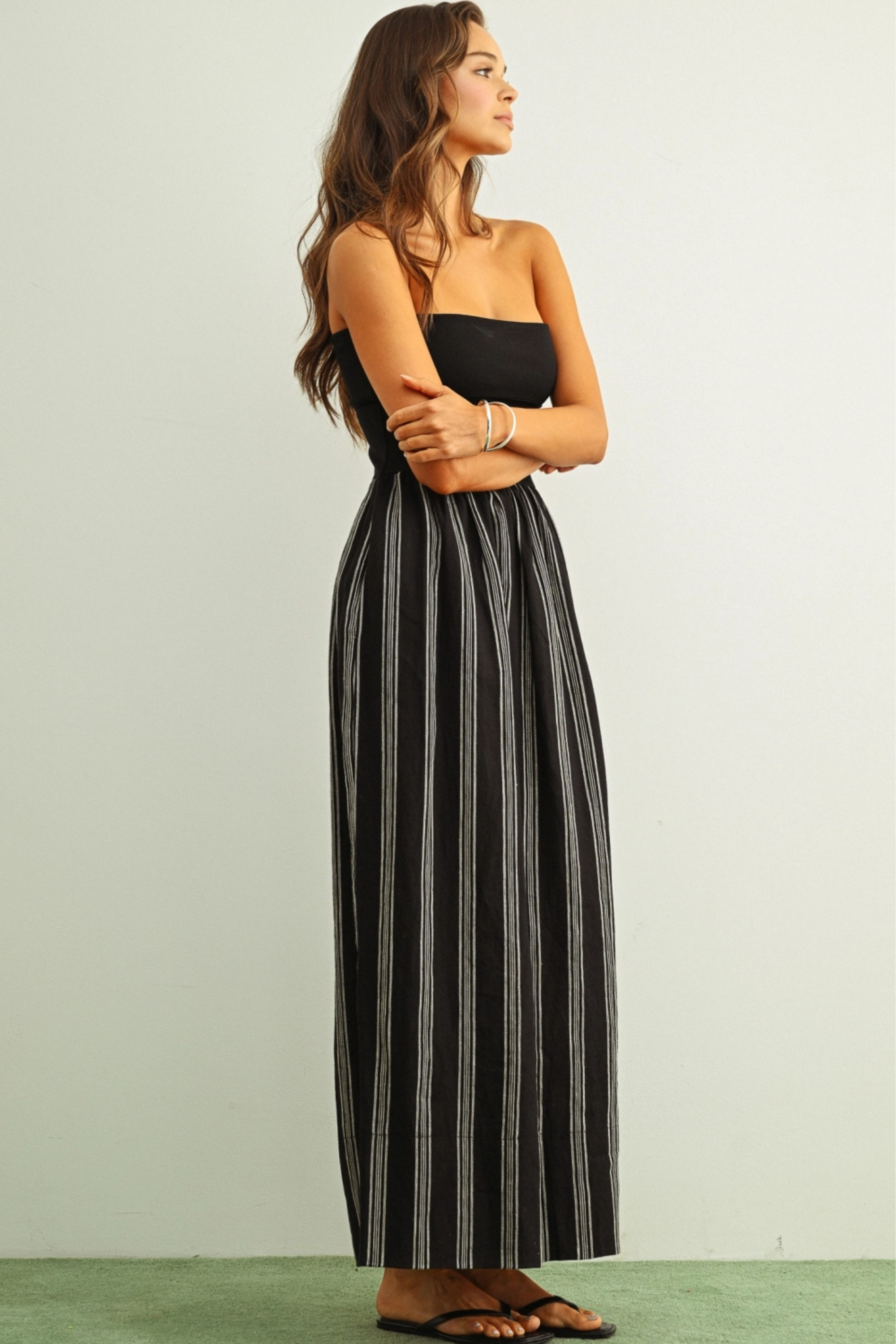 Seabreeze Bandeau Dress-Dresses-Vixen Collection, Day Spa and Women's Boutique Located in Seattle, Washington