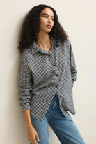 Seaport Button Up Top-Long Sleeves-Vixen Collection, Day Spa and Women's Boutique Located in Seattle, Washington