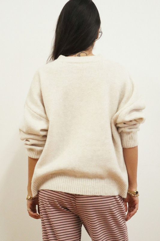 Seashells on the Shore Sweater-Sweaters-Vixen Collection, Day Spa and Women's Boutique Located in Seattle, Washington