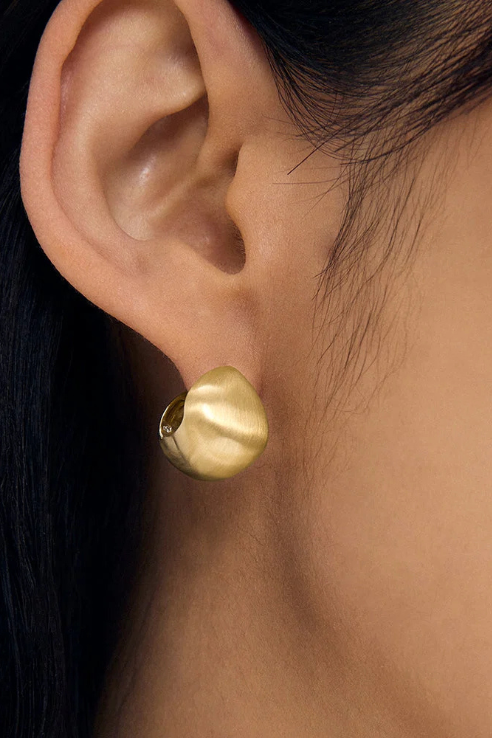 Serra Huggie Hoops-Earrings-Vixen Collection, Day Spa and Women's Boutique Located in Seattle, Washington