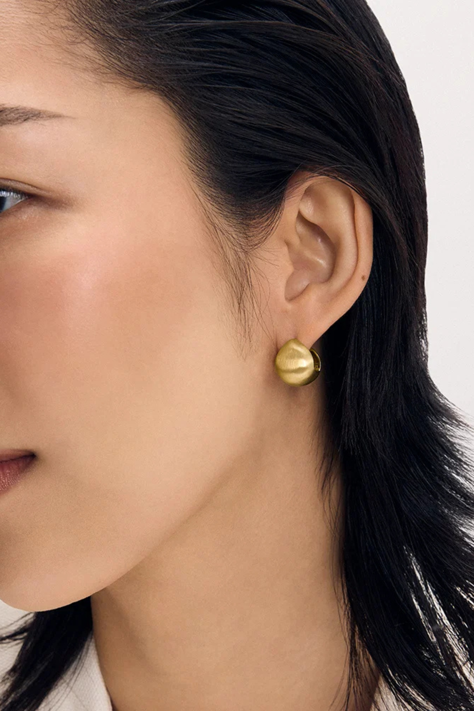 Serra Huggie Hoops-Earrings-Vixen Collection, Day Spa and Women's Boutique Located in Seattle, Washington