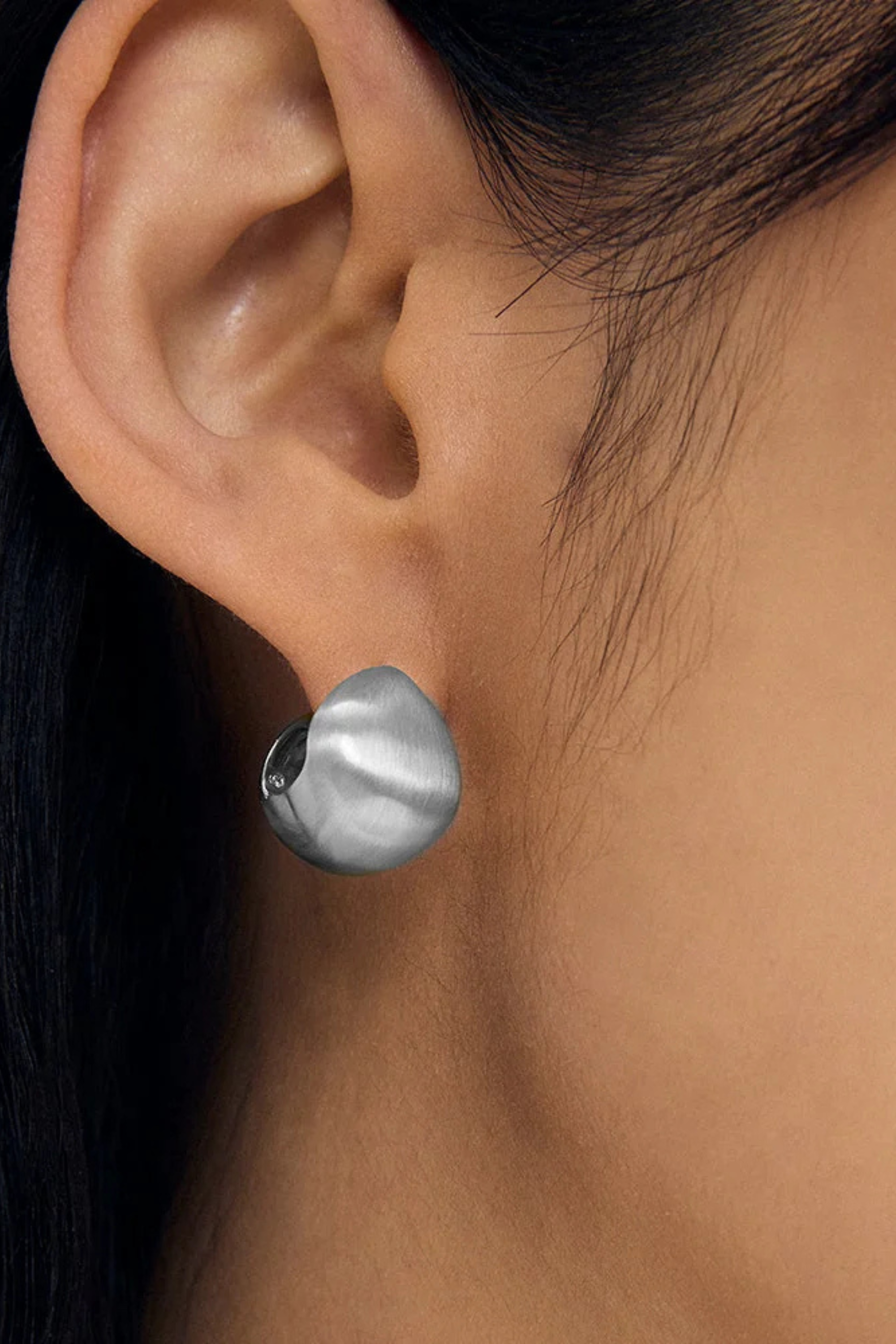Serra Huggie Hoops-Earrings-Vixen Collection, Day Spa and Women's Boutique Located in Seattle, Washington