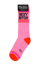 Sexy Bitch Gym Crew Socks-Socks-Vixen Collection, Day Spa and Women's Boutique Located in Seattle, Washington