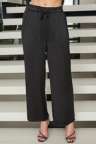 Sexy in Satin Trousers