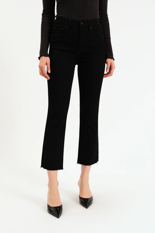 Shy Girl Crop Flare Jeans-Denim-Vixen Collection, Day Spa and Women's Boutique Located in Seattle, Washington